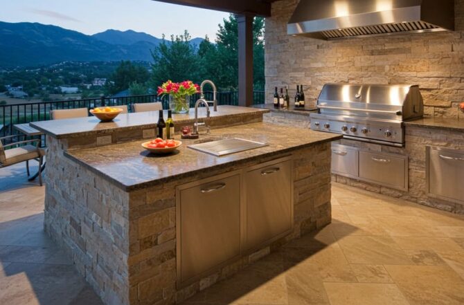 Ilhas Gourmet e Bancadas para Churrasqueiras Ilhas Gourmet e Bancadas para Churrasqueiras