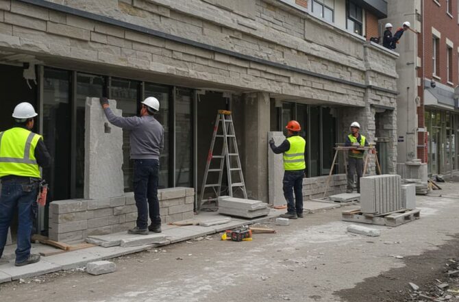 Montagem e Instalação de Pedras em Obras