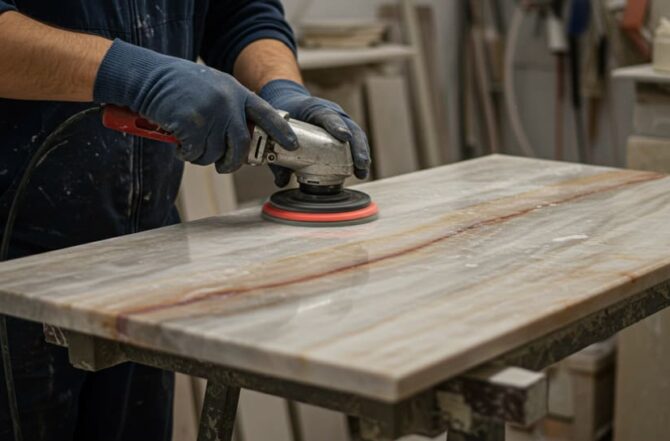 Restauração e Polimento de Mármores Antigos