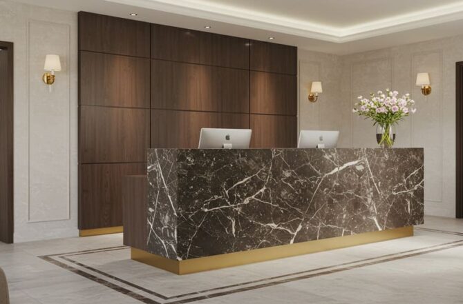 Tampas para Balcões e Balcões de Recepção Tampas para Balcões e Balcões de Recepção